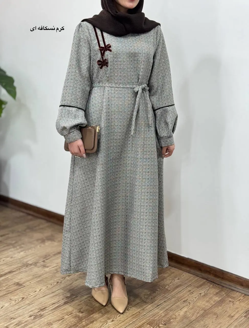 پیراهن مانتویی بلند سوپر کلوش سها